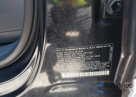 2018 Volkswagen Tiguan 2.0T Se/2.0T Sel z USA, uszkodzony, nr VIN 3VV2B7AX6JM168894